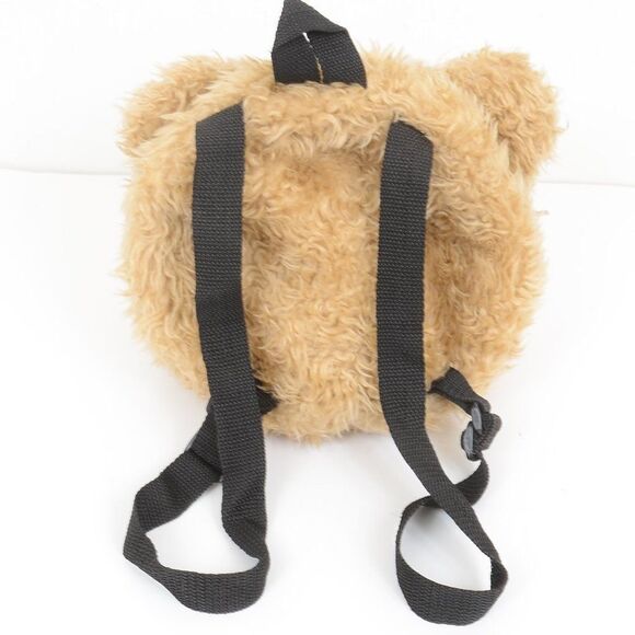 Rare! Original Arizona Jean Company Furry 3D Teddy Bear Backpack Purse - Picture 3 of 8